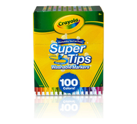 Washable Super Tips 100 Count